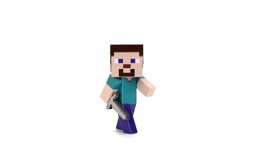 Jada Toys Minecraft Figur (1 Stück) - 1 von 4 Sammelfiguren aus Metall (Steve, Alex, Skelett, Dorfbewohner) für Fans und Kinder ab 8 Jahre, Auswahl per Zufallslos, 6,5 cm, Welle 4 von Jada