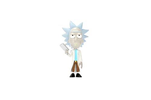 Jada Toys Rick and Morty Figur (1 Stück) - 1 von 4 Sammelfiguren aus Metall (Rick, Morty, Mr. Meeseeks, Gurke) für Fans und Sammler ab 8 Jahre, Auswahl per Zufallslos, 6,5 cm, Welle 1 von Jada