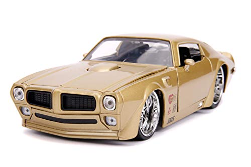 Jada kompatibel mit Pontiac Firebird 1972 Gold Modellauto 1:24 Toys von Jada