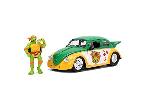 Michelangelo avec VW Drag Beetle von Jada
