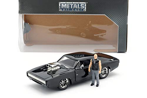 Dom's Dodge Charger R/T 1970 Film Fast und Furious (2001) mit Figur 1:24 Jada Toys von Jada Toys