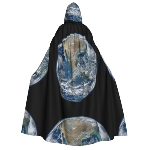 Jadery Blue Marble Earth Halloween Hooded Cloak Carnival Halloween Cosplay Costume For Adult Jadery Blue Marble Earth Halloween Hooded Cloak Carnival Halloween Cosplay Costume For Adult von Jadery