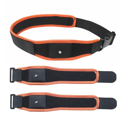 Jadery VR-Tracker-Gurte, Taille und Handgelenke, 3-in-1 (neues Modell für 2024), für Vive-Tracker, ultimativer Tracker, Tundra-Tracker, Ganzkörper-Tracking-Gürtel im VR-Chat, Die Uhr ist Teil des von Jadery