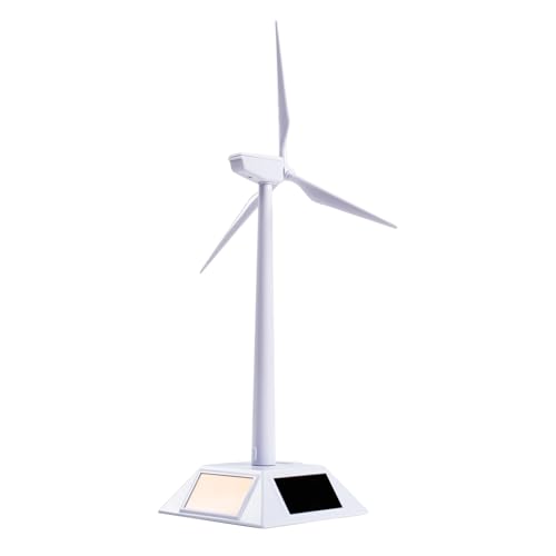 Jadeshay Windturbinenspielzeug, solarbetriebenes Windmühlenmodell, zusammengebauter Bausatz, solarbetriebenes Desktop-Windmühlenmodell for das naturwissenschaftliche Lehrmittel Jadeshay Windturbinenspielzeug, solarbetriebenes Windmühlenmodell, zusammengebauter Bausatz, solarbetriebenes Desktop-Windmühlenmodell for das naturwissenschaftliche Lehrmittel von Jadeshay