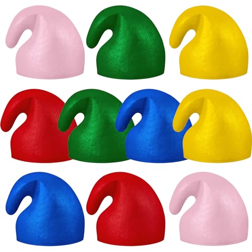 Jadive 20 Stück Karneval Neuartige Zwergenmützen Lustiges Halloween Kostüm Bunte Zipfelmütze Zwerg Kostüm Wichtelmützen für Erwachsene Mädchen Jungen Zubehör Geschenke, Rot, Grün, Blau, Gelb, Rosa Jadive 20 Stück Karneval Neuartige Zwergenmützen Lustiges Halloween Kostüm Bunte Zipfelmütze Zwerg Kostüm Wichtelmützen für Erwachsene Mädchen Jungen Zubehör Geschenke, Rot, Grün, Blau, Gelb, Rosa von Jadive