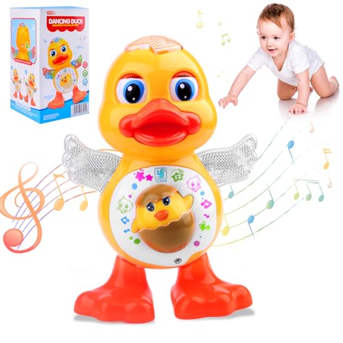 Jadyon Entlein, Baby Spielzeug mit Musik und Lichte, Musik Enten Spielzeu-g,Ba-by Ente Musi-k Kinderspielzeug, Krabbelspielzeug Baby, En-te Ba-by Spielzeug für 1 2 3Jahre Kinder,Babyspielzeug ab 6 mon Jadyon Entlein, Baby Spielzeug mit Musik und Lichte, Musik Enten Spielzeu-g,Ba-by Ente Musi-k Kinderspielzeug, Krabbelspielzeug Baby, En-te Ba-by Spielzeug für 1 2 3Jahre Kinder,Babyspielzeug ab 6 mon von Jadyon