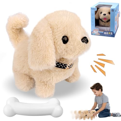 Jadyon Roboter Hund Wie Echt, Spielzeug Hund Der Läuft Und Bellt, Roboter Hunde, Elektronisches Haustier Hund FüR Kinder, Haustier-PlüSchtier, Interaktives PlüSch Geschenk Junge Mädchen Jadyon Roboter Hund Wie Echt, Spielzeug Hund Der Läuft Und Bellt, Roboter Hunde, Elektronisches Haustier Hund FüR Kinder, Haustier-PlüSchtier, Interaktives PlüSch Geschenk Junge Mädchen von Jadyon