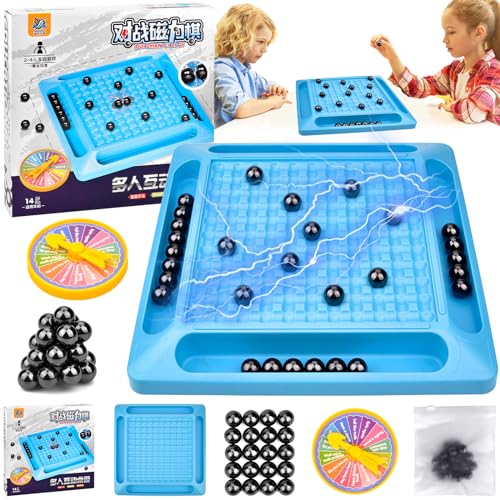 Jadyon Tisch-Magnetspiel – Schach-Brettspiel Mit Magnetischer Wirkung, Magnetische Steine, Magnet Schachspie, Magnetisches Kinderschachspielzeug, Schach-Brettspiel. von Jadyon
