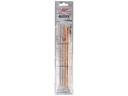 Järbo Björk Strumpfstricknadeln Birke 20cm 3,50mm / 7.9in US4 von Järbo