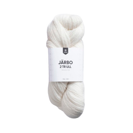 Järbo Svensk Ull 2F 01 Hvid Järbo Svensk Ull 2F 01 Hvid von Järbo