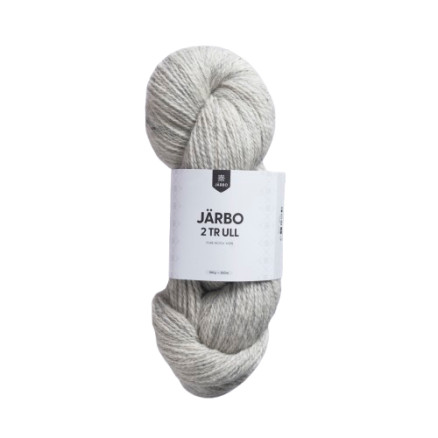 Järbo Svensk Ull 2F 04 Silbergrau von Järbo