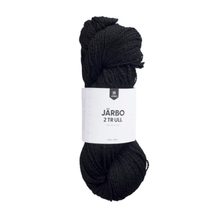 Järbo Svensk Ull 2F 09 Blackish von Järbo
