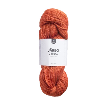 Järbo Svensk Ull 2F 19 Spicy Orange von Järbo