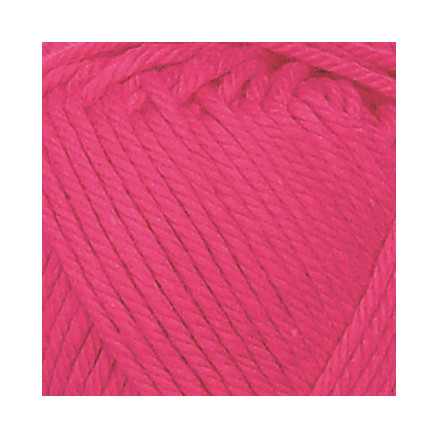 Järbo Soft Cotton Garn 8825 Kräftiges Pink von Järbo