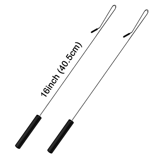 Jakeei 2 Stück 40,6 cm Handpuppengriffe Arm Kontrollstange Metall Puppenstock Zubehör für kleine und große Puppen Jakeei 2 Stück 40,6 cm Handpuppengriffe Arm Kontrollstange Metall Puppenstock Zubehör für kleine und große Puppen von Jakeei