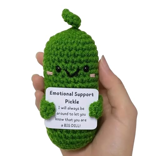 Jakiro Mini Positive Kartoffel, Lustige 4,7 Zoll Strickpuppe mit Aufheiterung Karte Geschenke für Freunde für Party Dekoration Ermutigung Jakiro Mini Positive Kartoffel, Lustige 4,7 Zoll Strickpuppe mit Aufheiterung Karte Geschenke für Freunde für Party Dekoration Ermutigung von Jakiro