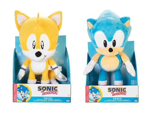 JAKKS Pacific Plüsch y Tails Sonic The Hedgehog 40cm surtido 124031 von Jakks Pacific