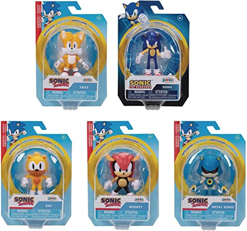 JAKKS Pacific Sonic The Hedgehog 2-1/2 Action Figure Wave 9 Assortment (Net) von Jakks Pacific
