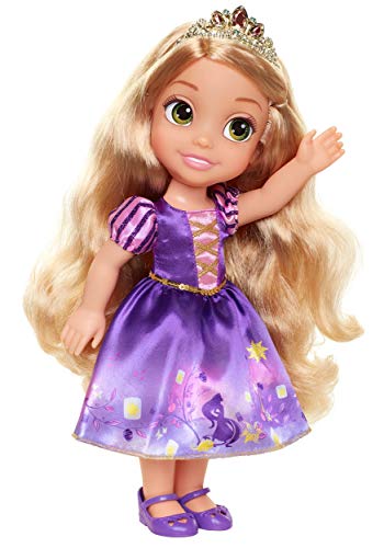 Jakks 78849-11L-6 - Disney Princess Rapunzel, Puppe ca. 35 cm groß, beweglich, mit wunderschönem Kleid und Royal Reflection Augen, für Kinder ab 3 Jahre von Jakks Pacific