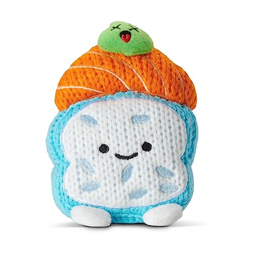 Jakks Pacific Ami Amis Wave 1 – offizielles Plüschtier, gestrickt, 10 cm – 71761 – Figur Foodie Friends Suzshie (Ultra Rare) von Jakks Pacific