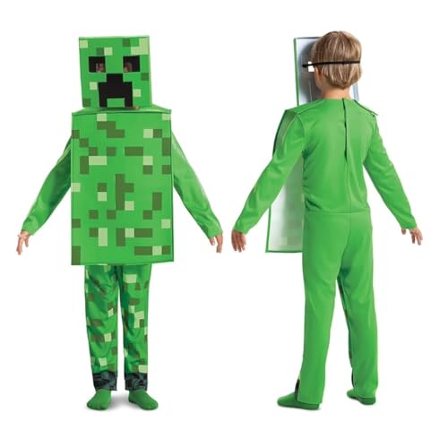 Disguise Creeper Fancy Dress Intl, 7-8 Jahre, Grün von Disguise