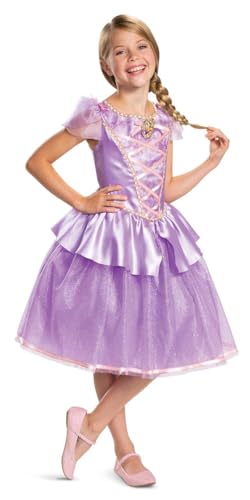 Jakks Pacific Rapuncel Deluxe Kostüm - Mädchen - 7-8 Jahre (124-136 cm) von Jakks Pacific