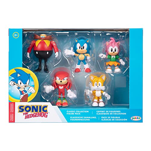 Pack 5 Figurines Sonic 6CM von Jakks Pacific