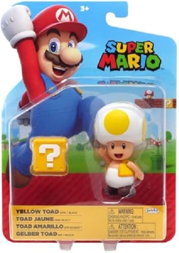 Jakks Pacific World of Nintendo Super Mario 4 Actionfigur Zubehör Gelbe Kröte Fragezeichen Jakks Pacific World of Nintendo Super Mario 4 Actionfigur Zubehör Gelbe Kröte Fragezeichen von Jakks Pacific