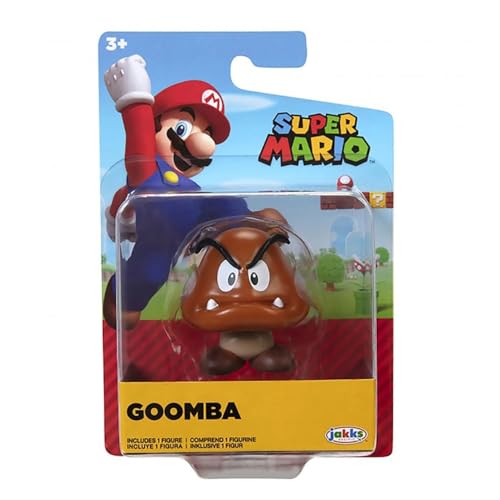 Jakks Pacific World of Nintendo - Super Mario Bros - 6,3 cm Actionfigur - Goomba von Jakks Pacific
