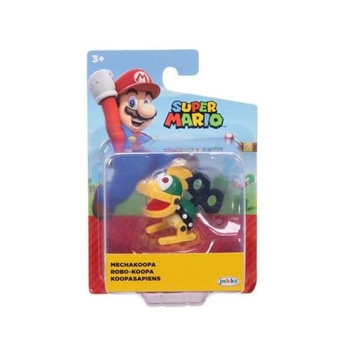 Nintendo Super Mario Bros Figur mit Gelenken, 6,3 cm, Figuren Robo-Koopa/Mechakoopa Nintendo Super Mario Bros Figur mit Gelenken, 6,3 cm, Figuren Robo-Koopa/Mechakoopa von Jakks Pacific