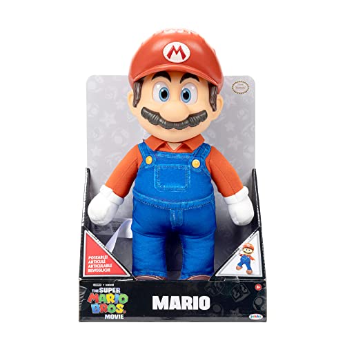 Nintendo Super Mario Movie 35cm Roto Plüsch - Mario von Nintendo