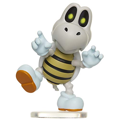 Seltene Super Mario Wave 22 Dry Bones Mini-Figur, 6 cm von Super Mario