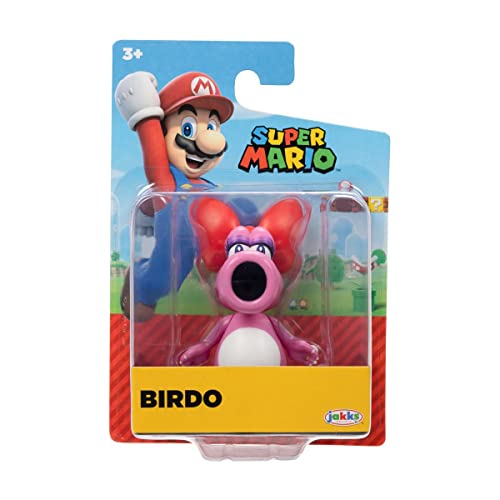 World of Nintendo – Super Mario – Figur mit Gelenken, 6,3 cm – Figur Birdo World of Nintendo – Super Mario – Figur mit Gelenken, 6,3 cm – Figur Birdo von Jakks Pacific