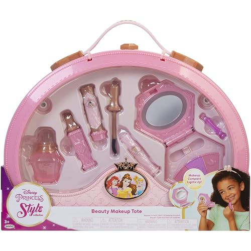 Jakks 214764 Disney Style Collection DP Makeup-Set, Make-Up Beauty Koffer von Disney Princess