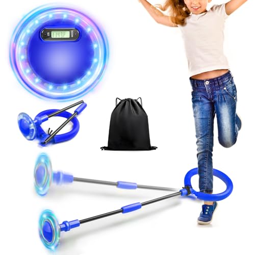 Jalunth Springring Fußkreisel Swing Wheel Outdoor Draußen Garten Blinkt Skip Ball Spielzeug Spiele Kinder Erwachsene Jungen Mädchen 5 6 7 8 9 10 11 12 Jahre Nikolaus Geschenke mit Zähler und Lichtrad Jalunth Springring Fußkreisel Swing Wheel Outdoor Draußen Garten Blinkt Skip Ball Spielzeug Spiele Kinder Erwachsene Jungen Mädchen 5 6 7 8 9 10 11 12 Jahre Nikolaus Geschenke mit Zähler und Lichtrad von Jalunth
