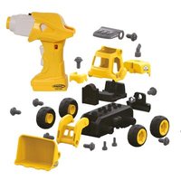 JAMARA 405225 Radlader First RC Kit 27teilig mit Akkuschrauber von Jamara