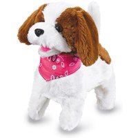 JAMARA 460340 Lucky RC Plüschhund Weiß-Braun 27MHz JAMARA 460340 Lucky RC Plüschhund Weiß-Braun 27MHz von Jamara