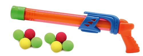 Jamara 460312 Mc Fizz Wasserpistole Fizzy Balls orange 2in1 Mit Softbällen, Wasser spritzen oder Bälle schießen, Pumpsystem, Spritzreichweite bis zu 7 m - Ballreichweite bis zu 9 m Jamara 460312 Mc Fizz Wasserpistole Fizzy Balls orange 2in1 Mit Softbällen, Wasser spritzen oder Bälle schießen, Pumpsystem, Spritzreichweite bis zu 7 m - Ballreichweite bis zu 9 m von JAMARA