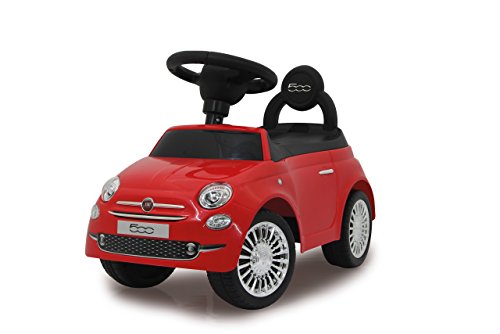 JAMARA 460326 - Rutscher Fiat 500 - offiziell lizenziert, Kofferraum unter der Sitzfläche, Schub- und Haltegriff, verschiedene Sounds, Hupe, originalgetreue Optik, wertige Verarbeitung, rot JAMARA 460326 - Rutscher Fiat 500 - offiziell lizenziert, Kofferraum unter der Sitzfläche, Schub- und Haltegriff, verschiedene Sounds, Hupe, originalgetreue Optik, wertige Verarbeitung, rot von JAMARA