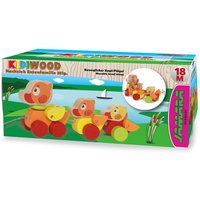 Jamara Holzspielzeug Kidiwood Nachzieh Entenfamilie 3tlg. von Jamara