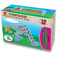 Jamara - Holzspielzeug Kidiwood Nachziehen Dino 2tlg. von Jamara