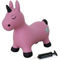 Jamara - Hüpftier Einhorn pink mit Pumpe von Jamara