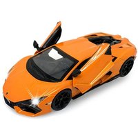 Lamborghini Revuelto Diecast 1:32 orange inkl. Knopfzellen von Jamara