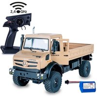 Mercedes-Benz Unimog U5023 1:14 beige 2,4GHz von Jamara