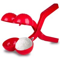 Snow Play Schneeballzange Duo 38cm rot von Jamara