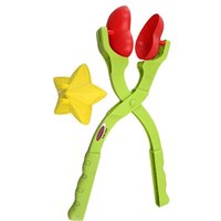 Snow Play Schneeballzange Herz und Stern 2in1 von Jamara