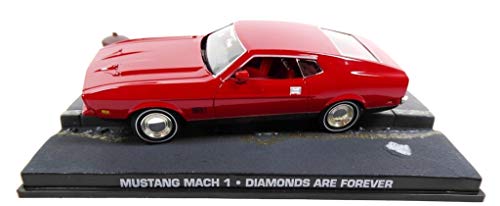 JAMES BOND - 1/43 Druckguss-Modellauto, kompatibel mit Mustang Mach 1 007 Diamonds Are Forever – KY05SP von OPO 10