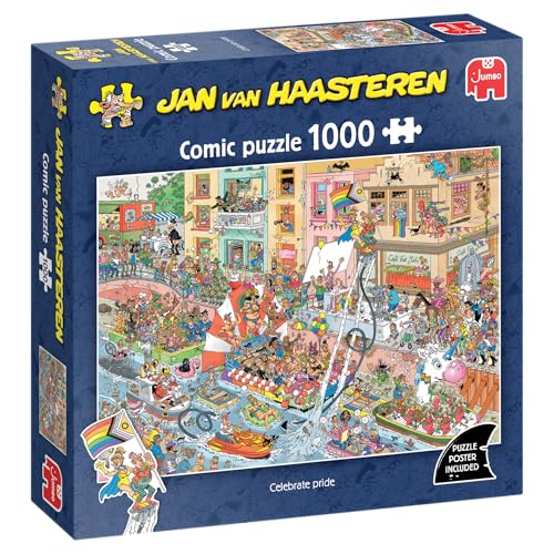 Jan van Haasteren - Celebrate Pride! (1000 Teile) von Jan van Haasteren
