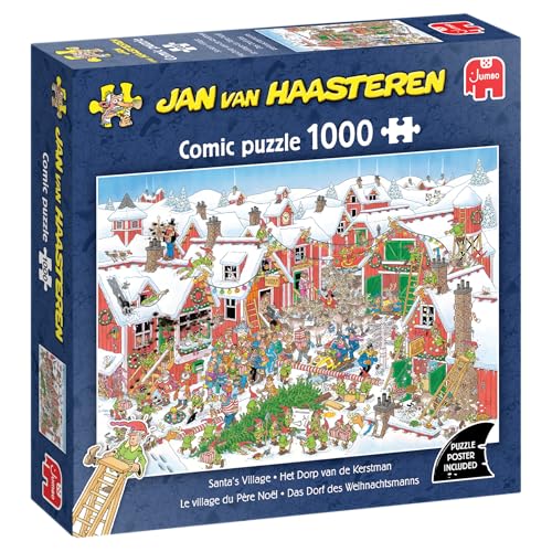 Jan van Haasteren - Das Dorf des Weihnachtsmannes (1000 Teile) von Jan van Haasteren