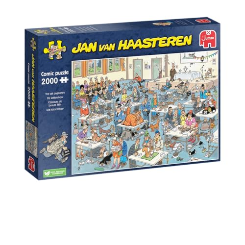 Jan van Haasteren - Die Katzenshow - 2000pcs von Jan van Haasteren